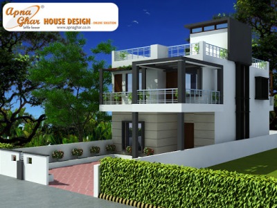 Duplex House Design | ApnaGhar- House Design | Page 4